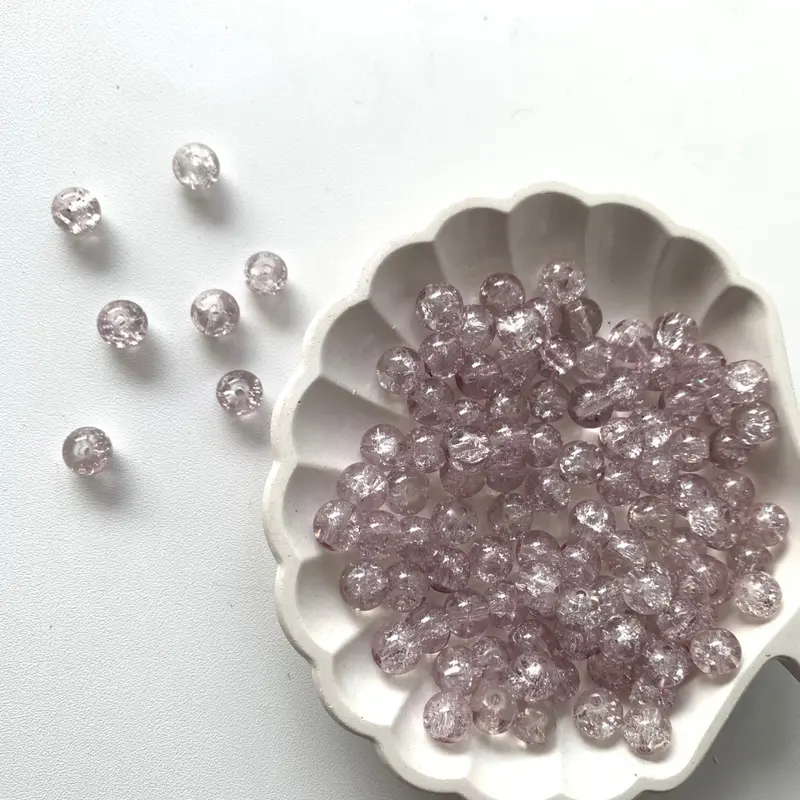 ￼Batu Cristal Retak 8mm / Batu Crystal Retak / per 20pcs 4