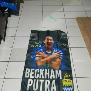 Poster Bendera Pemain Persib Bandung Bahan Kain