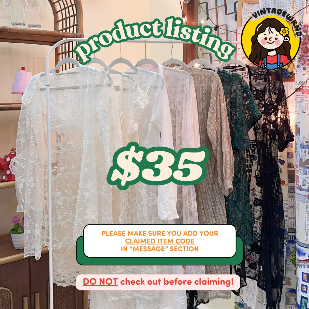 $35 90s/00s Lace Outerwear (PTP: 17-29”)