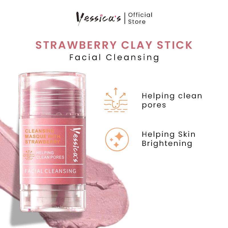 FYC - Yessica's Tea Tree & Strawberry Anti Pores & Acne Clay Stick Mask 1