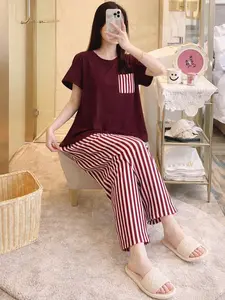 Babydoll Wanita Rayon Lengan Pendek – Adem & Nyaman | Produksi Lokal (No Brand)