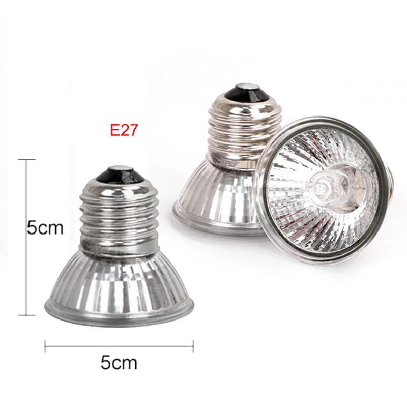 Product Introduction of UVA+UVB 220V Reptile Heating E27 Base LED Lamp Deck Holder Tortoises Bulb Turtle Light Clip  SGK 171
