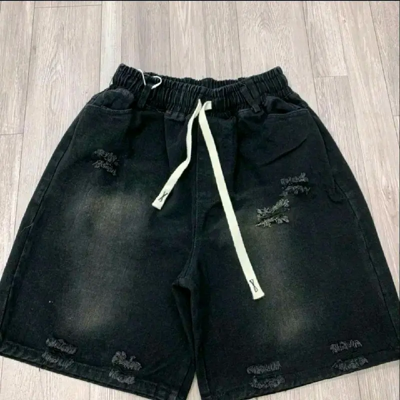 [ 38-95kg ] Quần Jean Ngố Nữ Chất Bò Thổ Dáng Ngố,  Cạp Chun Mặc Trẻ Trung Năng Động Bigsize Đến 95kg 6