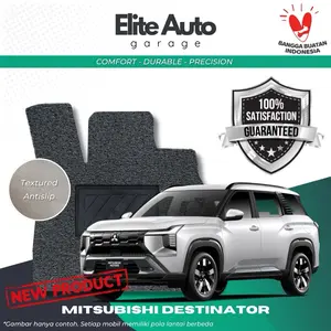 NEW PRODUCT Karpet Mobil Mie Mitsubishi Destinator 100% PVC Coilmat 2 Baris 3 Baris Fullset Full Bagasi 1 Warna Karpet Mobil Mitsubishi Destinator Custom Presisi Antislip Anti Air Anti Debu 2025 Karpet Trapo Comfort Royal Mart Prime Cars