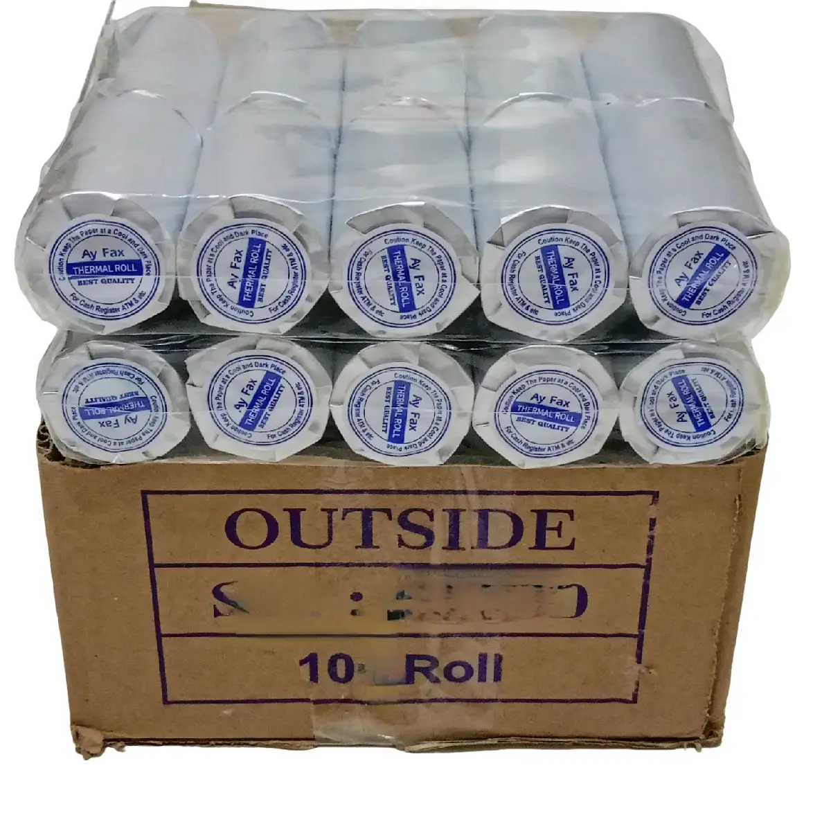 20 Roll kertas Thermal EDC printer bluetooth 58x30mm Paper