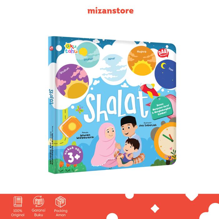 Gambar DAR! Mizan – Buku Shalat - Buku Cerita Anak Boardbook - Belajar Waktu dan Gerakan Shalat untuk Anak-Anak - MIZAN dari Mizanstore.id Kota Depok Tokopedia