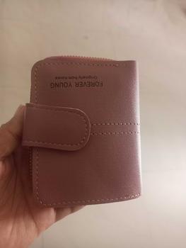 Product Review of Dompet Lipat Zipper Compact Wanita Korean Style Kartu dan Koin from p**7 2
