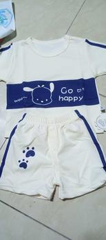 Product Review of (80-130cm) 0-6yrs Terno Short Sleeved Baby Kids Terno Set Outfit For Boy Girl T-Shirt Shorts Shirt Shorts Pattern Casual Pullover Children Suits Sando Sleeveless Nightwear Sleepwea R from R**8 1