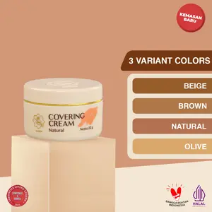 VIVA QUEEN COVERING CREAM [ NATURAL - BEIGE - BROWN - OLIVE ]
