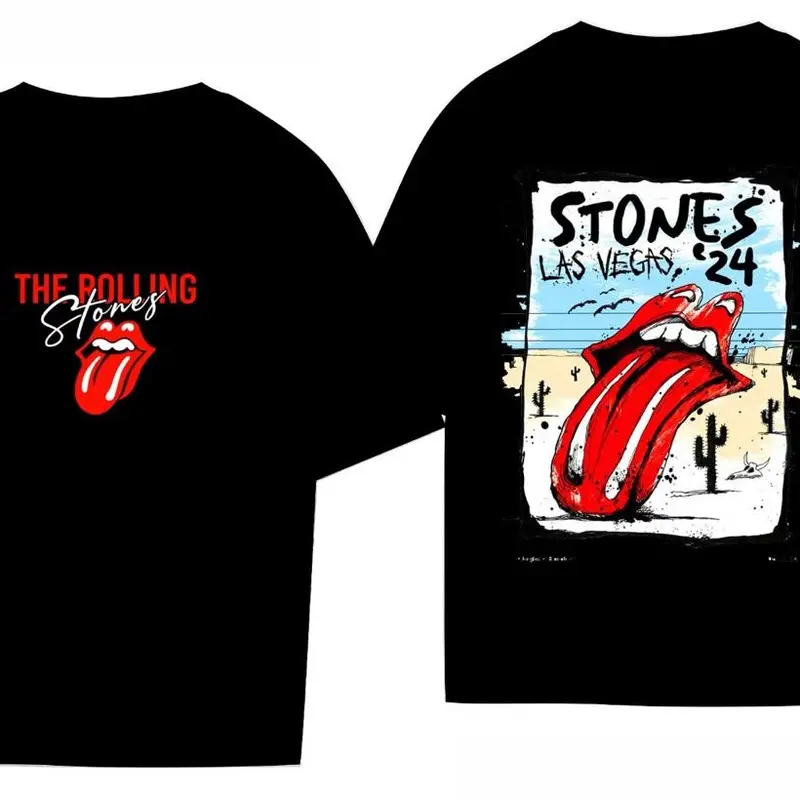 Baju kaos atasan murah STONES LAS VEGAS DTFRJ78880 - Distro Pria Dewasa Oblong Unisex Katun Keren 0