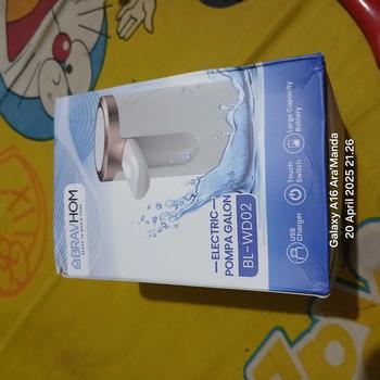 Product Review of (COD)Bravhom Pompa Galon Electric Dapat Dilipat USB Dispenser Portable Galon Air Elektrik from i**a 1