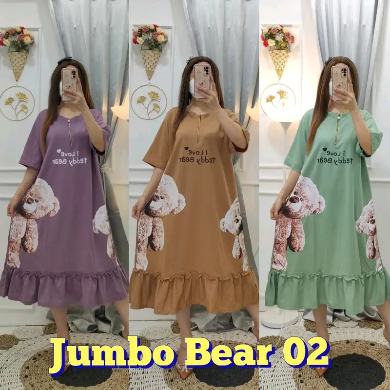 Dress Voxy Jumbo Sablon Busui 6