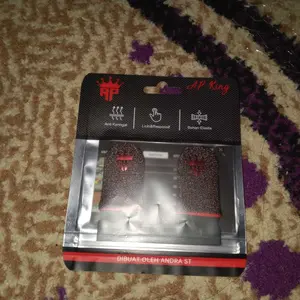 Sarung Jempol AP King V2 Logo Reflective Responsif + Sensi Game FF - Untuk Game Mobile Free Fire Gaming by Andra ST
