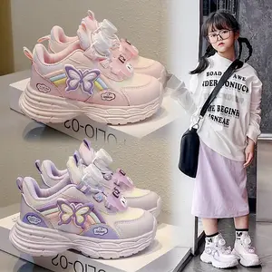 AXELINE - Sepatu Sneakers Anak Perempuan Kuromi Butterfly Rolling Spp149