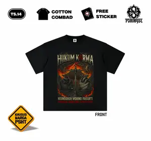 PSHTNYEL Kaos Hukum Karma Psht Desain Terbaru Baju Distro Sh Terate Pria Wanita Unisex Viral Katun Combed