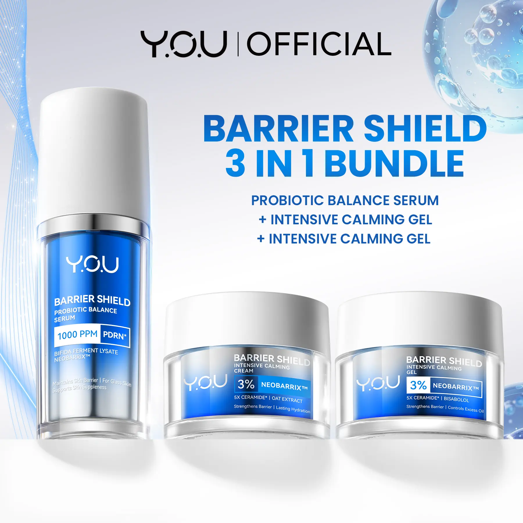 Healthy Glassy Skin Set 3in1