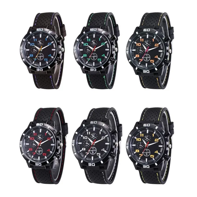 Đồng Hồ Analog Truyền Thống Màu Đen, 1 Chiếc, Thời Trang Thường Ngày, Đa Năng, Cho Nhiều Dịp Khác Nhau 5