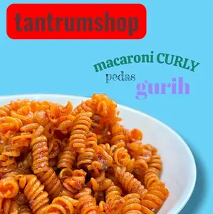 MAKARONI CURLY PEDES 150gr Cemilan