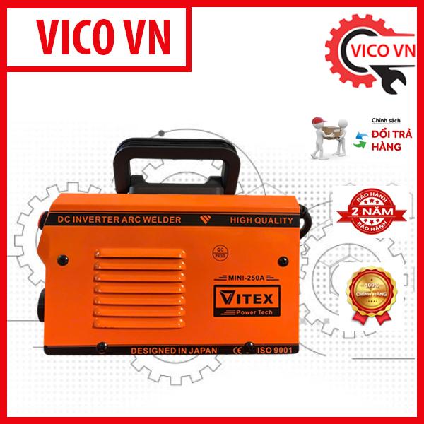 MÁY HÀN VITEX MINI 250A CHUYÊN HÀN QUE 2L6 HỖ TRỢ 3L2 GIA ĐÌNH