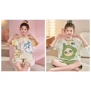setelan baju santai anak cewek motif gemes size S M L XL XXL