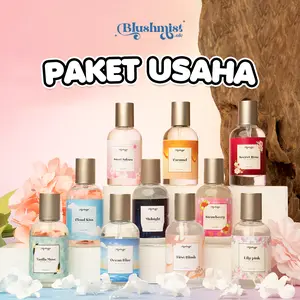 Blushmist Paket Usaha 1 Lusin Parfum 30ml Aroma Best Seller Wangi Tahan Lama Cocok untuk Bisnis dan Pemakaian Sendiri