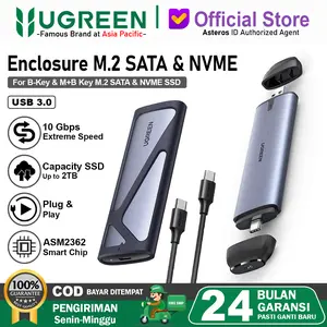 UGREEN SSD Casing Enclosure M.2 NVMe SATA To USB 3.1 / USB C 10Gbps