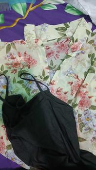 Product Review of BLOUSE SIFON FREE INNER WANITA|ATASAN 2IN1|ATASAN KEKINIAN|BLOUSE BUNGA|BLOUSE POLOS from s**a 0