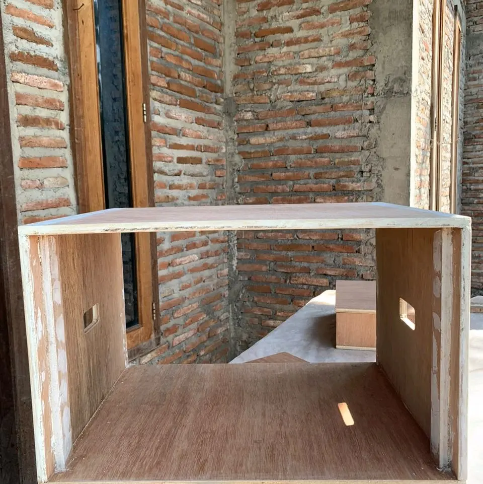 Rak Aksesoris 6U mentahan Ukuran 41cm x 30cm x 52cm Cocok untuk Ruang Tamu Kamar Tidur atau Ruang Kerja