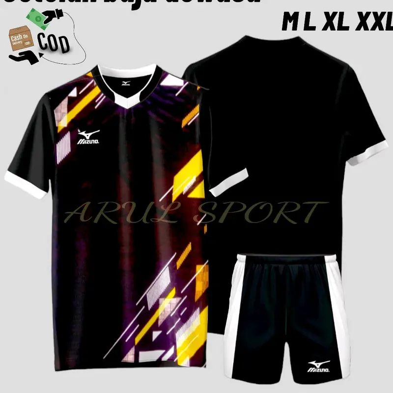 SETELAN BAJU OLAHRAGA DEWASA FUTSAL BOLA VOLI BADMINTON DLL Jersey 4