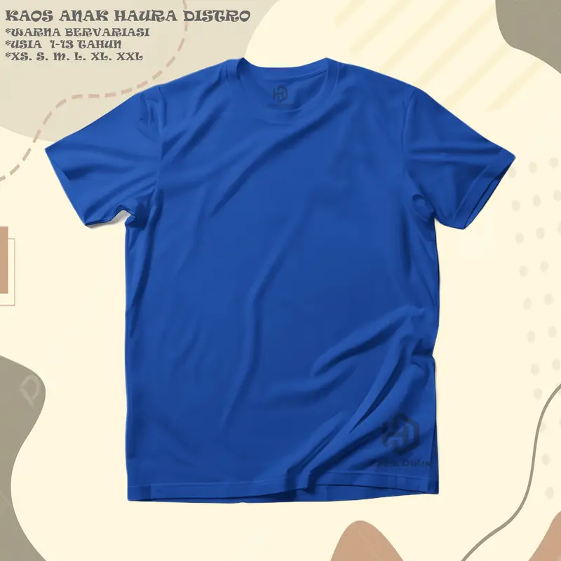 Willfit - Baju Kaos Polos Anak Laki Laki Katun Combed 24s Menyerap keringat Baju Fashion oblong xxl 4