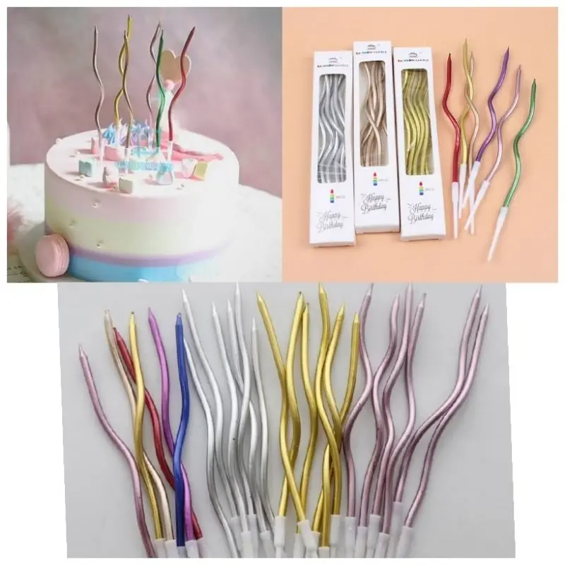 Lilin Spiral - Lilin Lingkar - Lilin aestetik