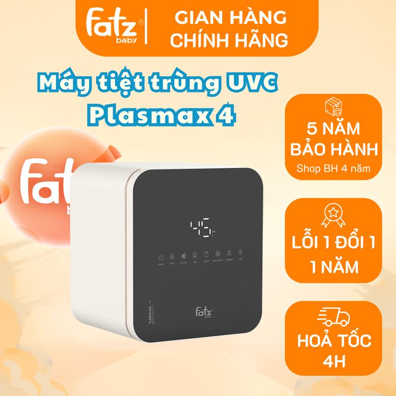 Fatz Baby - Máy Tiệt Trùng Sấy Khô Khử Mùi Plasmax 4 Fatz Baby UVC-LED Nano Plasma Ion 22L 7 Chức Năng Tự Động Tiệt Trùng Sấy Khô Làm Sữa Chua Sấy Hoa Quả Bảo Quản Khóa Trẻ Em
