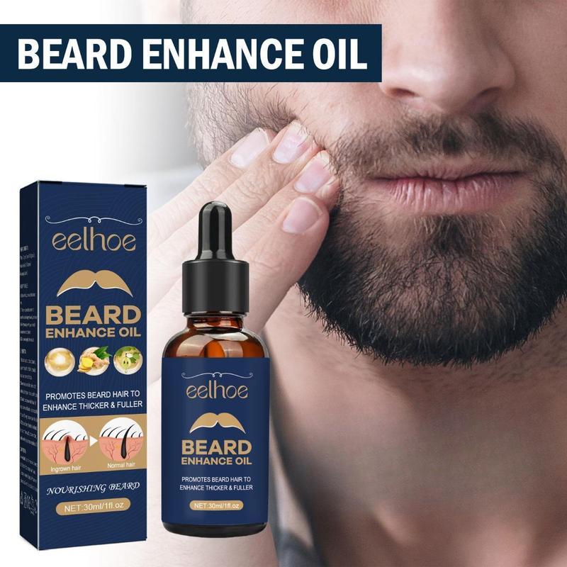 Product Introduction of Men's beard growth oil hair growth product thick nourishing beard beauty care beard care Hair Care Comfort 0
