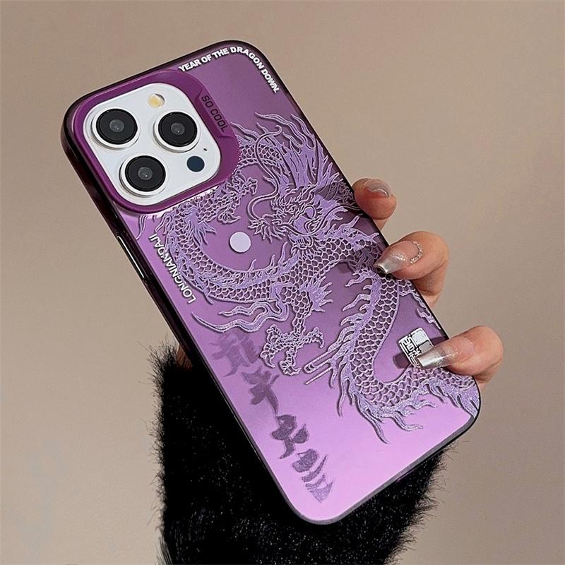 SOFTCASE Premium Laser Matte Hard Casing HP CASE DRAGON DOWN FOR ALL TYPE - LUNAR YEAR OPPA CUSTOM 8