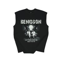 Gambar Benidson Singlet Sleeveless Oversized Tshirt Hitam Stay Friends - M dari Benidson Store Kab. Banyuwangi 1 Tokopedia