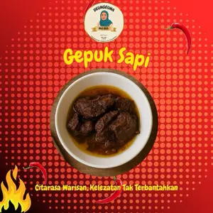 Gepuk Sapi -Deungeuna Mak Ocih- (Tidak Pedas)