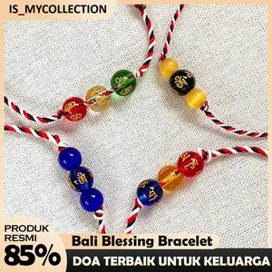 Gelang  Tridatu Warna Bali  Solid Gelang Keberuntungan Membawa Kebahagiaan dan Keberuntungan