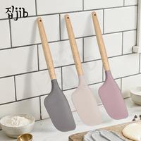 Gambar [HOMETHINGS.ID] JIB Premium Silicone Scrapper Cafe Edition / Silicone Utensil / Kitchen Tools / Scraper Silikon Anti Lengket Tahan Panas - CHOCO MALT dari JIB Indonesia Kota Bogor 1 Tokopedia