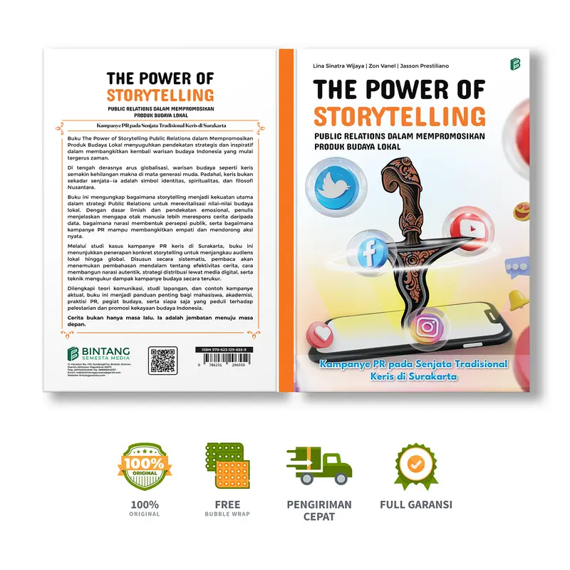 The Power of Storytelling Public Relations dalam Mempromosikan Produk Budaya Lokal: Kampanye PR pada Senjata Tradisional Keris di Surakarta - Lina Sinatra Wijaya, dkk.