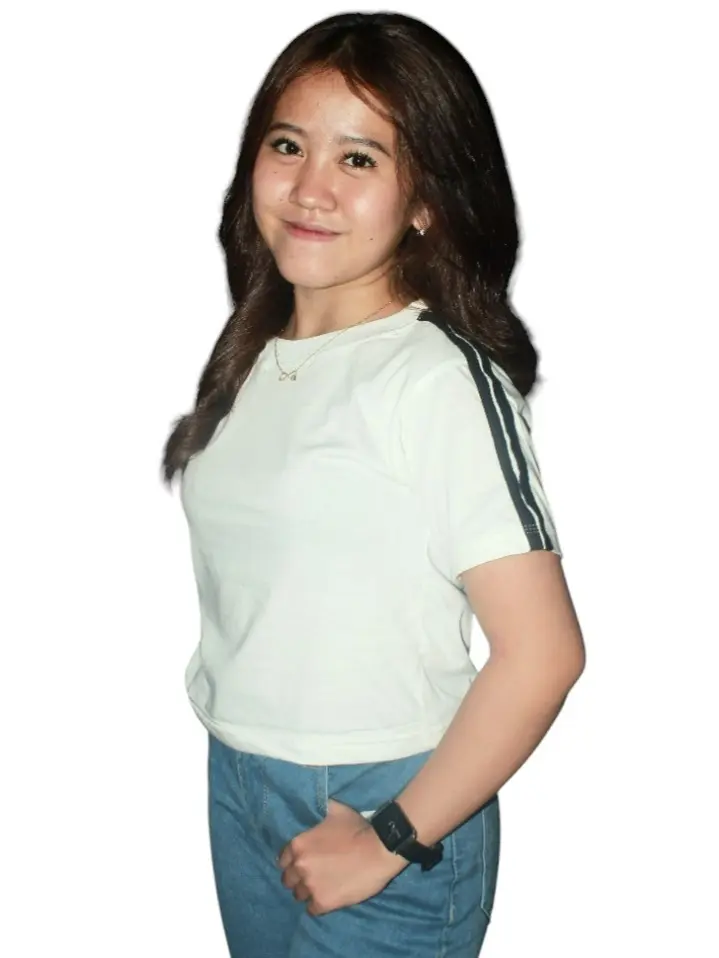 KAOS CROP TOP WANITA LIST  Polos  LENGAN PENDEK baju crop Fit Nyaman Atasan Combed Tshirt shirt  crop  top kaos  wanita crop  tee Rib