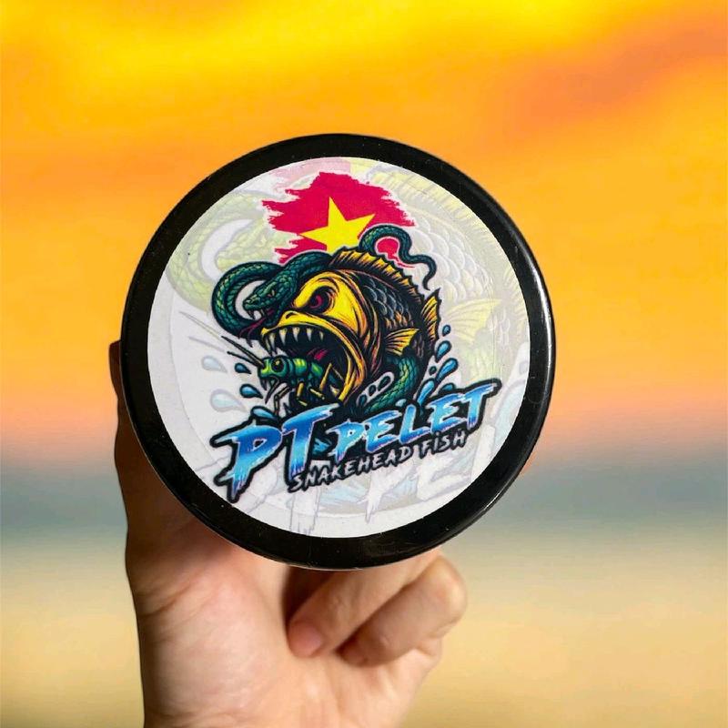 Cám cá lóc PT FOOD CHANNA || Hỗ trợ viền vảy, đậm vạch cho lóc vảy rồng