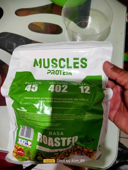 Product Review of Muscles protein Whey Protein Bubuk Kedelai Murni 1000 Gram from S**i I**9 0