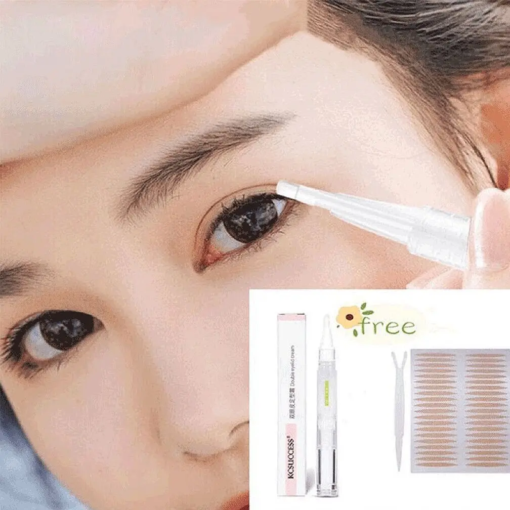 Big Double Eyelids Styling Shaping Cream Tools Practical Eyelid Glue Tool Professional Invisible Long Lasting Lift Eyelid Glue
