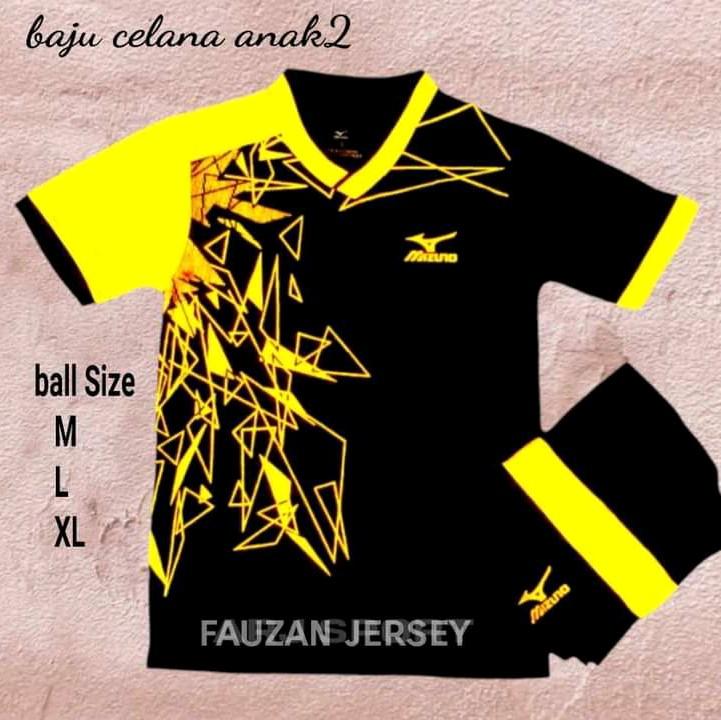 stelan baju jersey anak anak umr 6-13 th kaos bola voli futsal cwe cowo Sport Outdoor 3