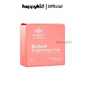 [DISTRIBUTOR] HIQWEEN Retinol Brigthening Soap - Facial Wash Sabun Cuci Muka Pemutih Penghilang Flek Hitam
