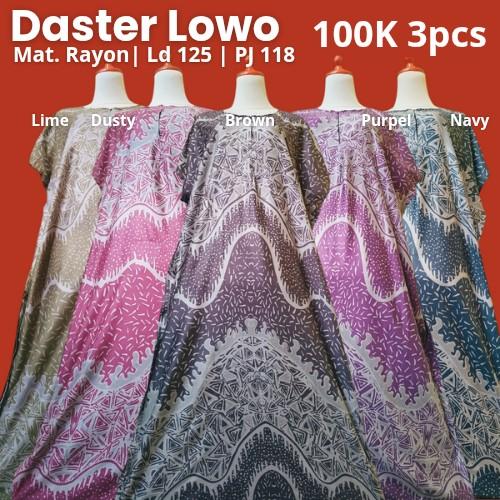 3pcs DASTER LOWO BAHAN RAYON LD 125 1