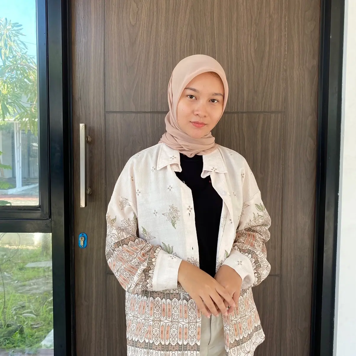 Blouse Floral Ethnic Woman