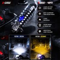 Gambar X-Case Lampu Utama Led H6 M5 Laser Motor Universal Beat Satria Ninja 150 SS Putih Kuning Senja Biru  Motorcycle - PUTIH/KUNING dari Xcase Indonesia Kota Administrasi Jakarta Barat 3 Tokopedia