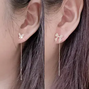 Anting Kupukupu Anting Pita Anting Love Anting Panjang Anting Wanita Anting Juntai Anting Rumbai Anting Titanium Anti Karat Anti Luntur