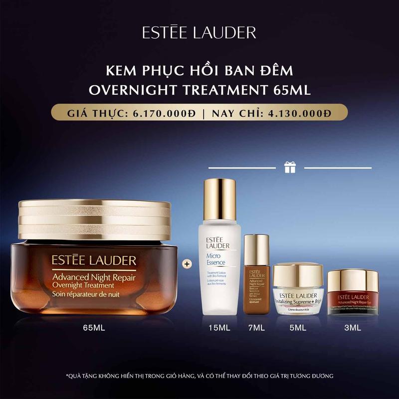   MỚI  Kem phục hồi ban đêm Estee Lauder Advanced Night Repair Overnight Treatment 65ml - hỗ trợ cấp ẩm và chống lão hóa 